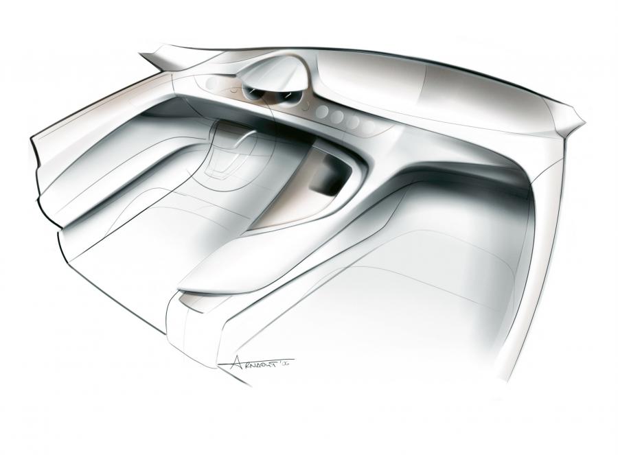 Эскиз BMW CS Concept 2007 года  (фото 28 из 66)